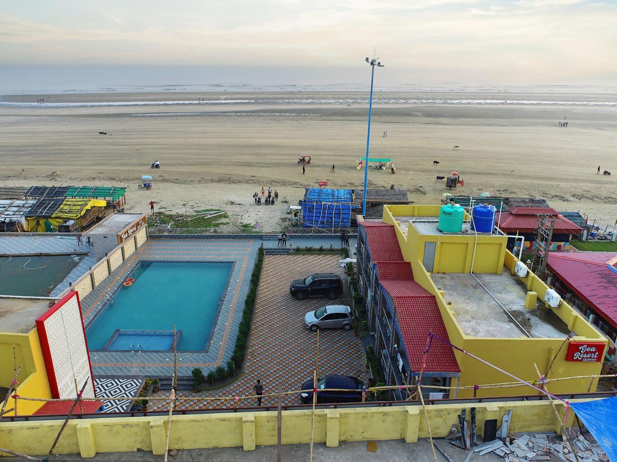 Goa Beach Resort On Beach Мандармані Екстер'єр фото
